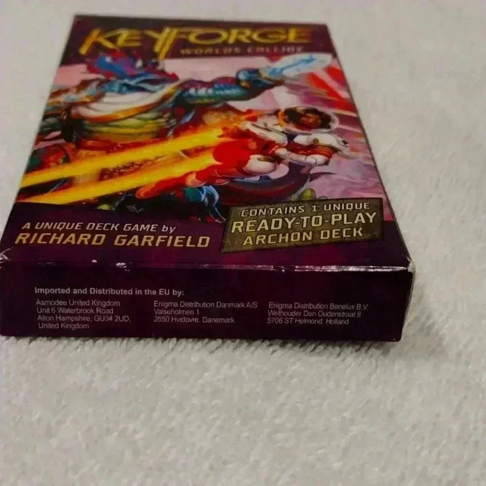 Keyforge deck game cards